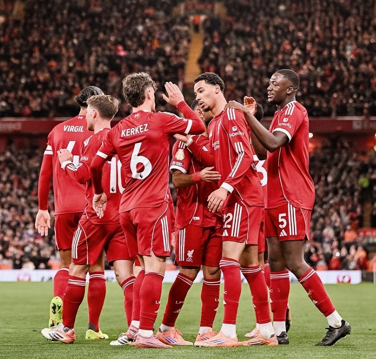 20！萨拉赫解禁复出助攻，新援双响+破英超纪录，利物浦状态回暖