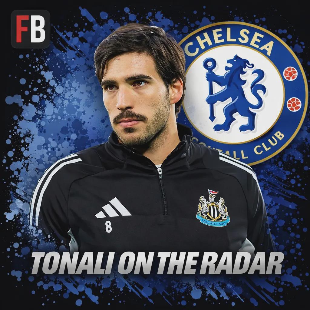 曝切尔西与纽卡酝酿冬窗大交易：斯特