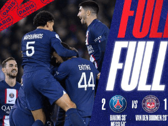 法甲梅西世界波+2中柱阿什拉夫传射巴黎21逆转