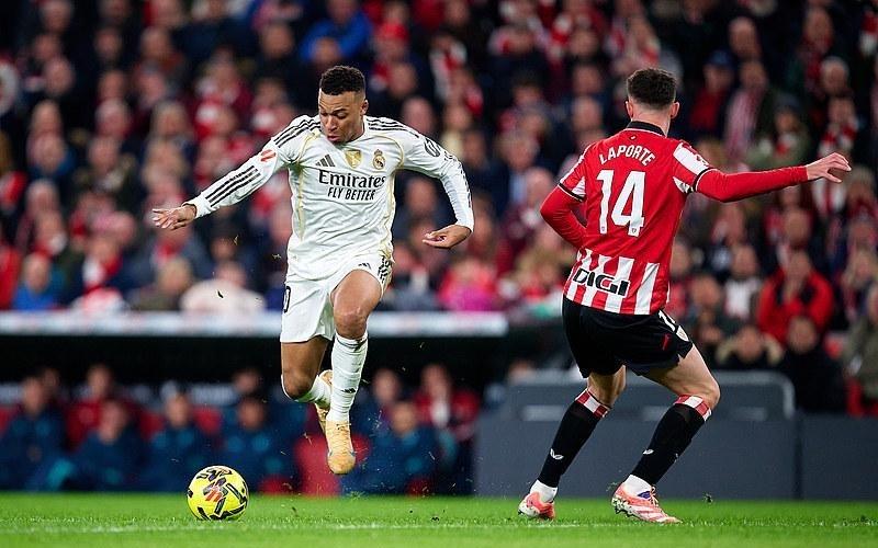 皇马30完胜毕尔巴鄂竞技终结联赛三轮不胜