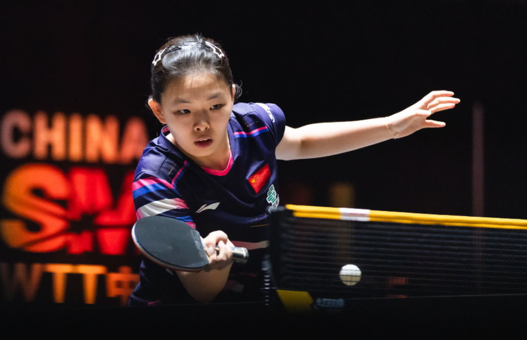 30赢球+两局111！中国女乒又一16岁超新星崛起：孙颖莎师妹蹿红