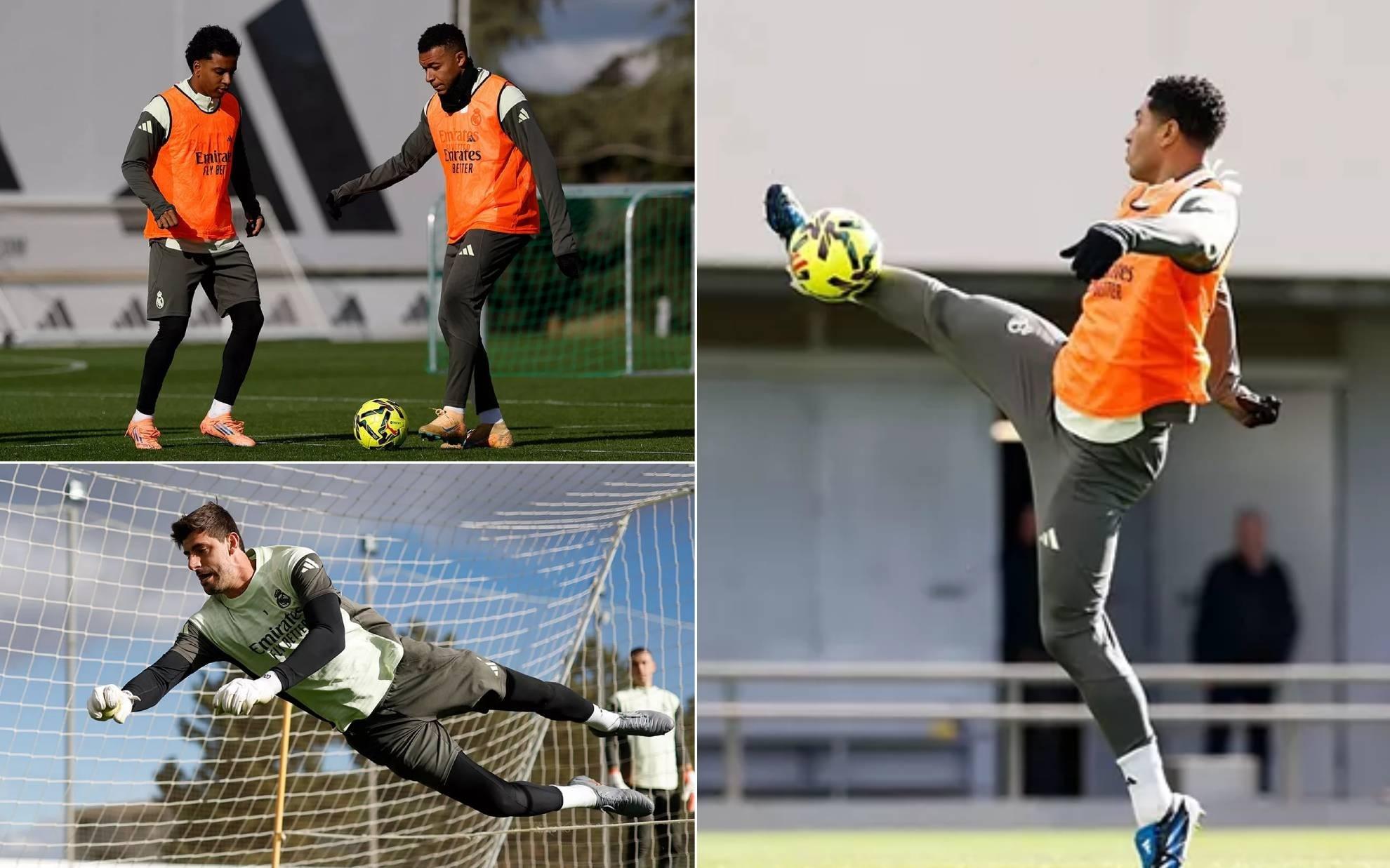 马卡：楚阿梅尼回归合练，阿拉巴因肌肉疲劳未能正常训练