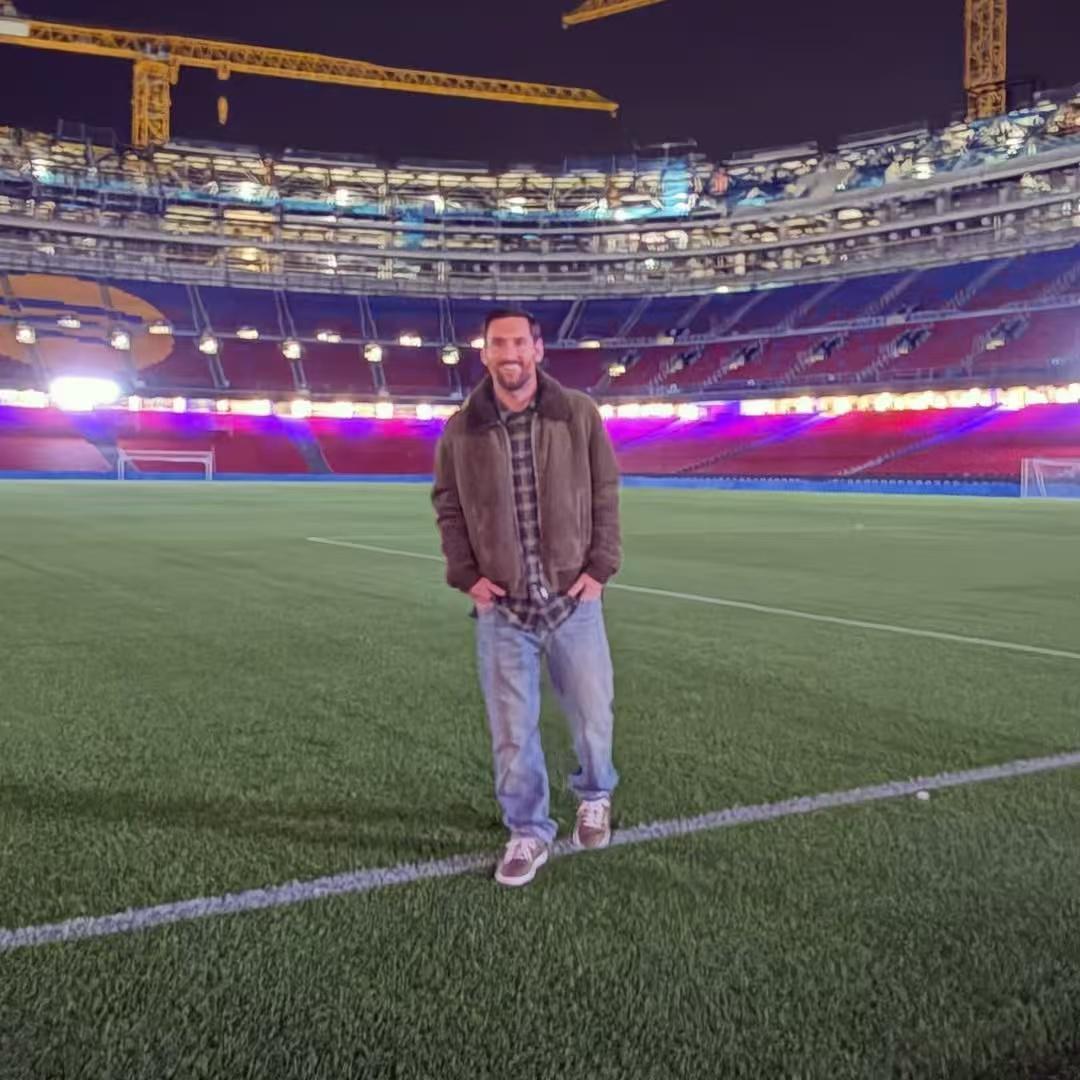 欢迎回家！梅西低调重返诺坎普，或有望回巴萨退役