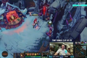 国外一英雄联盟主播为打赏故意干扰排位赛，遭封禁7天