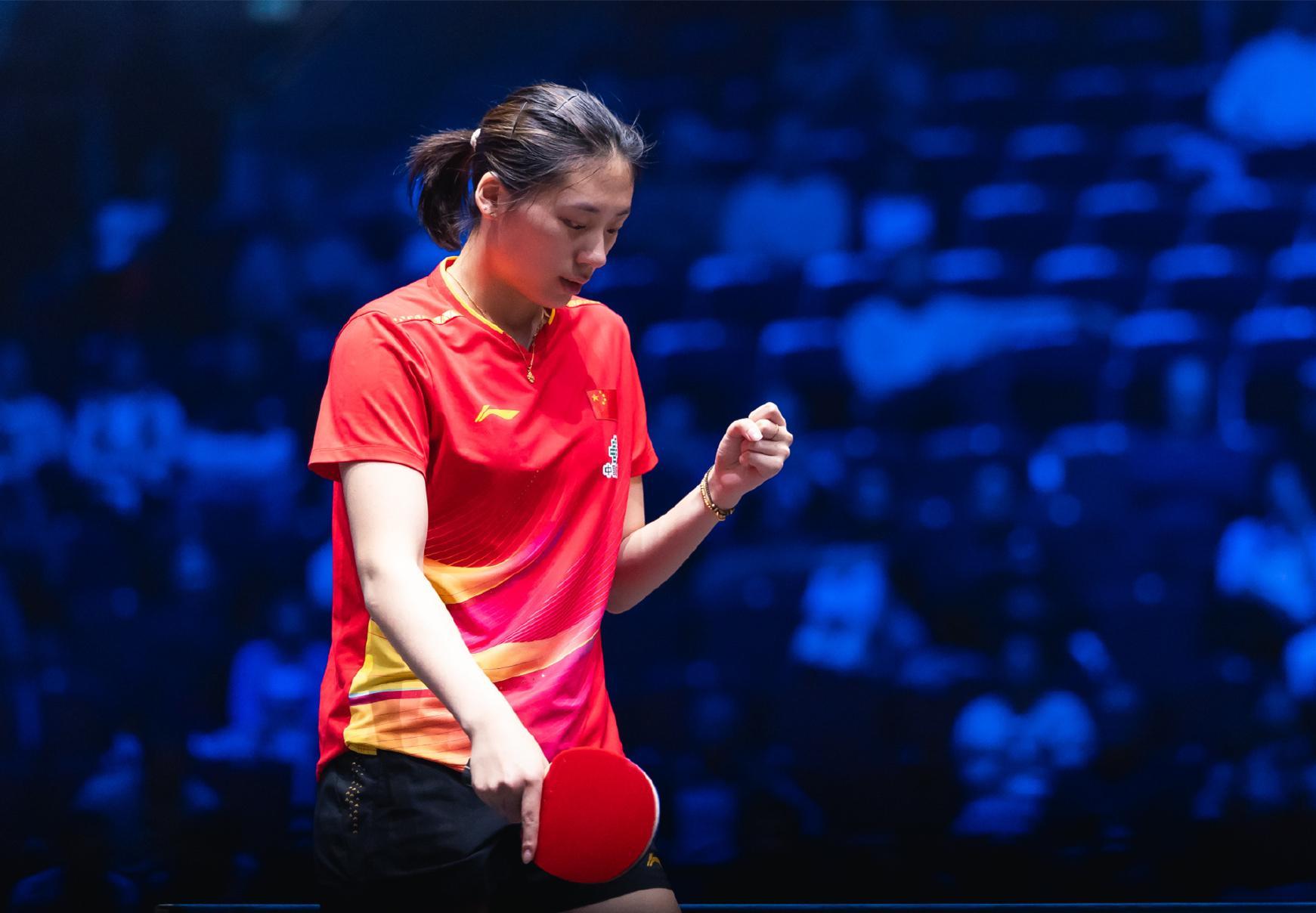 41赢超级黑马！中国女乒21岁1米77王牌再蹿升：进四强对决孙颖莎
