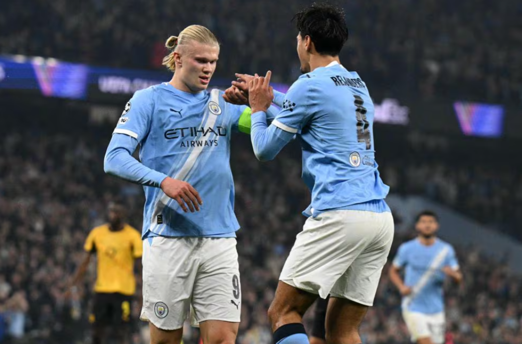 曼城41多特！欧冠四轮不败杀进前四哈