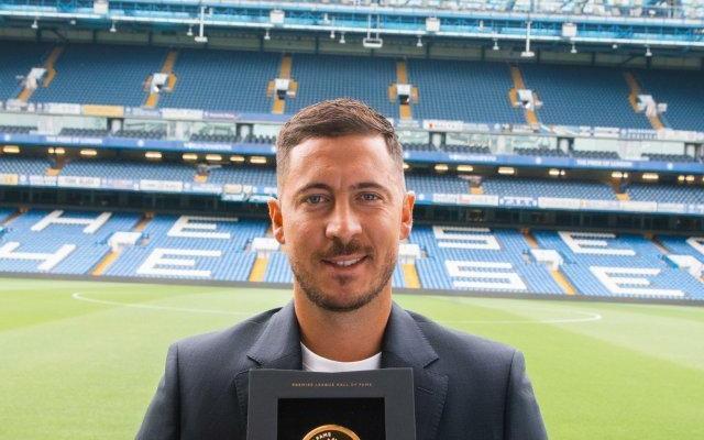 官方：阿扎尔入选英超名人堂