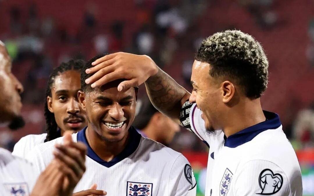 英格兰50大胜，拉什福德近2年首次进球GradientSports：德里赫特1数据英超第1