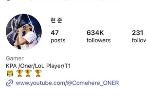 俩冠变三冠！Oner简介更新：