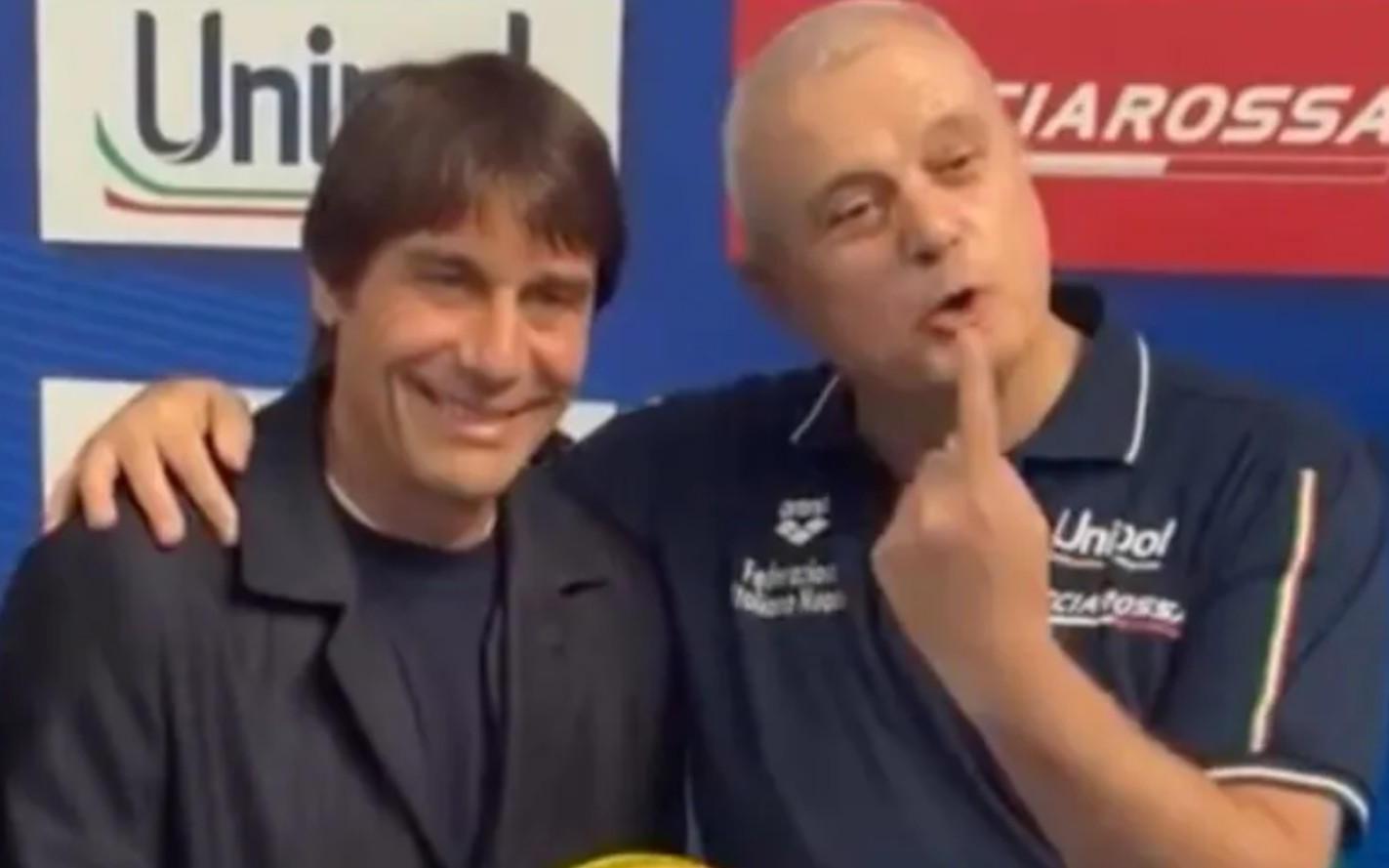 意大利水球队主帅：我现在和孔蒂仍是好友，他很适合那不勒斯