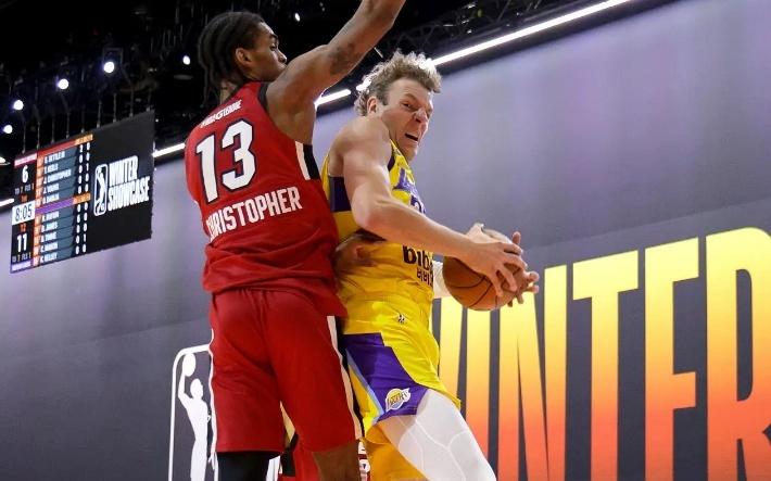 单场8次盖帽，湖人二队的内线支柱总算是展现出了应有的水准