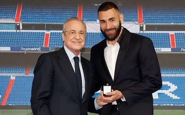 记者：本泽马退役后将回皇马担任形象大使