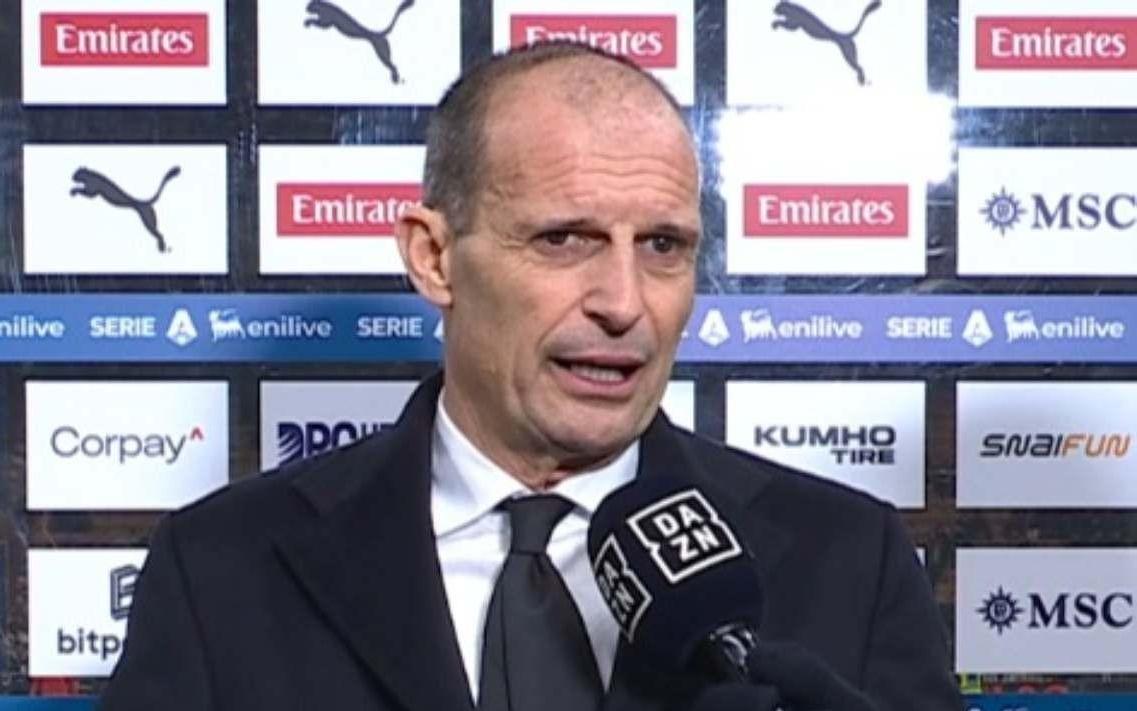 阿莱格里：没轮换今天晚上比赛结束后再看谁能踢紫百合