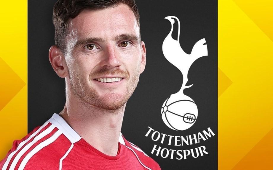 天空：利物浦正在与热刺谈罗伯逊转会