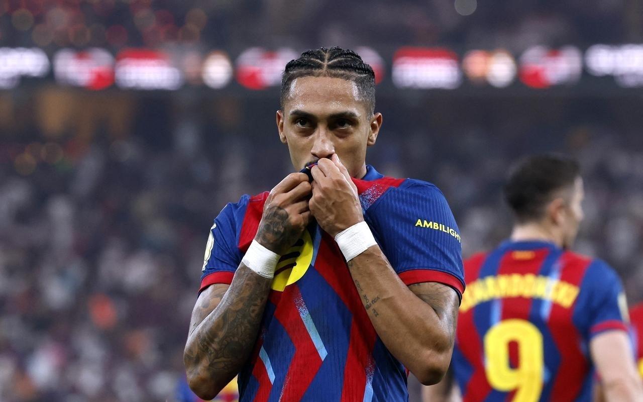 3：2！姆巴佩替补拉菲尼亚双响巴萨4年3次击败皇马夺冠