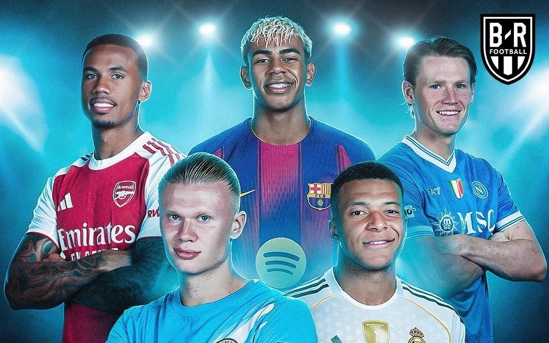 BR评2025年25大球星：登贝莱居首，姆巴佩第二，亚马尔第7