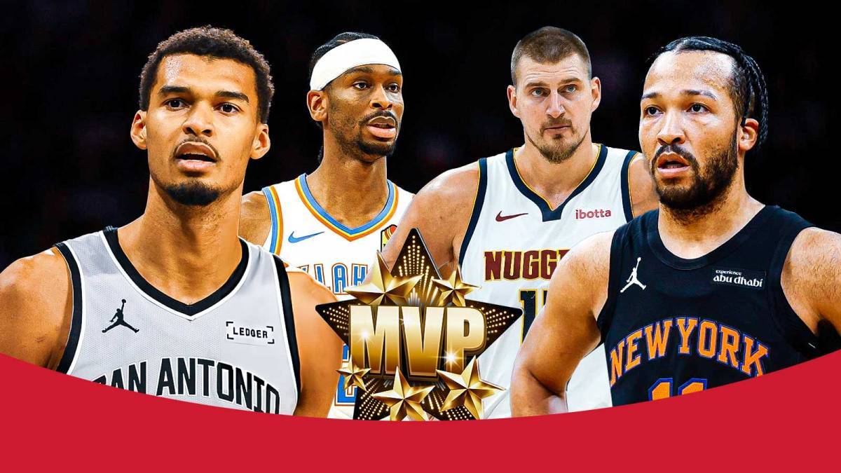 美媒NBA最新MVP榜：杰伦布伦森与维克托文班亚马争夺前五