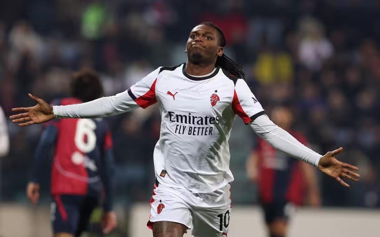 近七个赛季意甲仅三人每赛季进球超过5个，莱奥在列