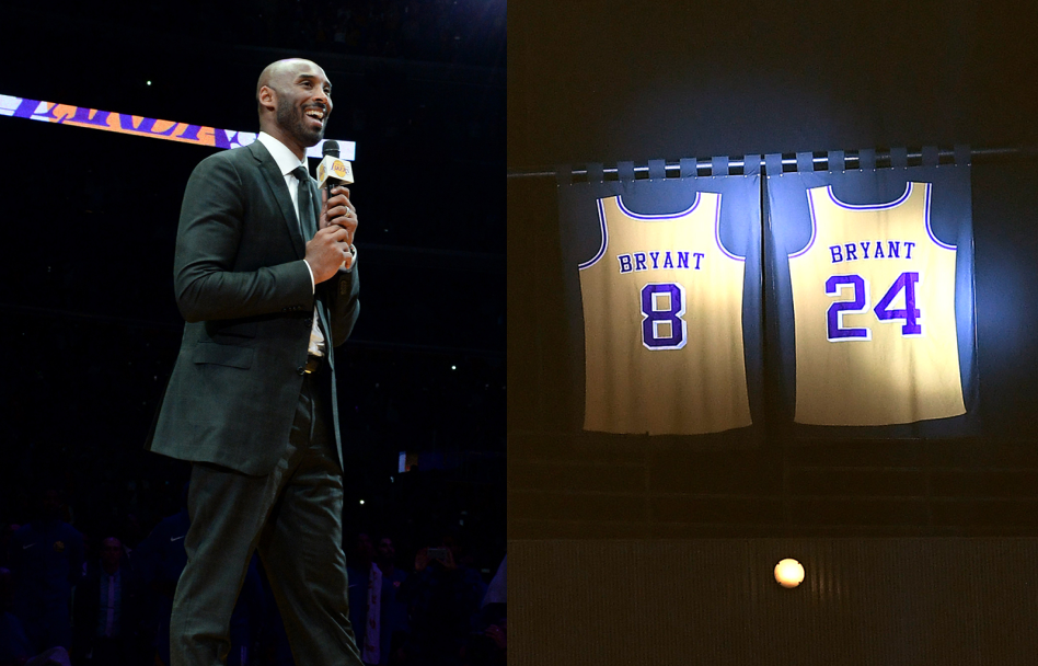 科比生涯4次换号码你知道为什么吗2次为超越乔丹，8号激励自己