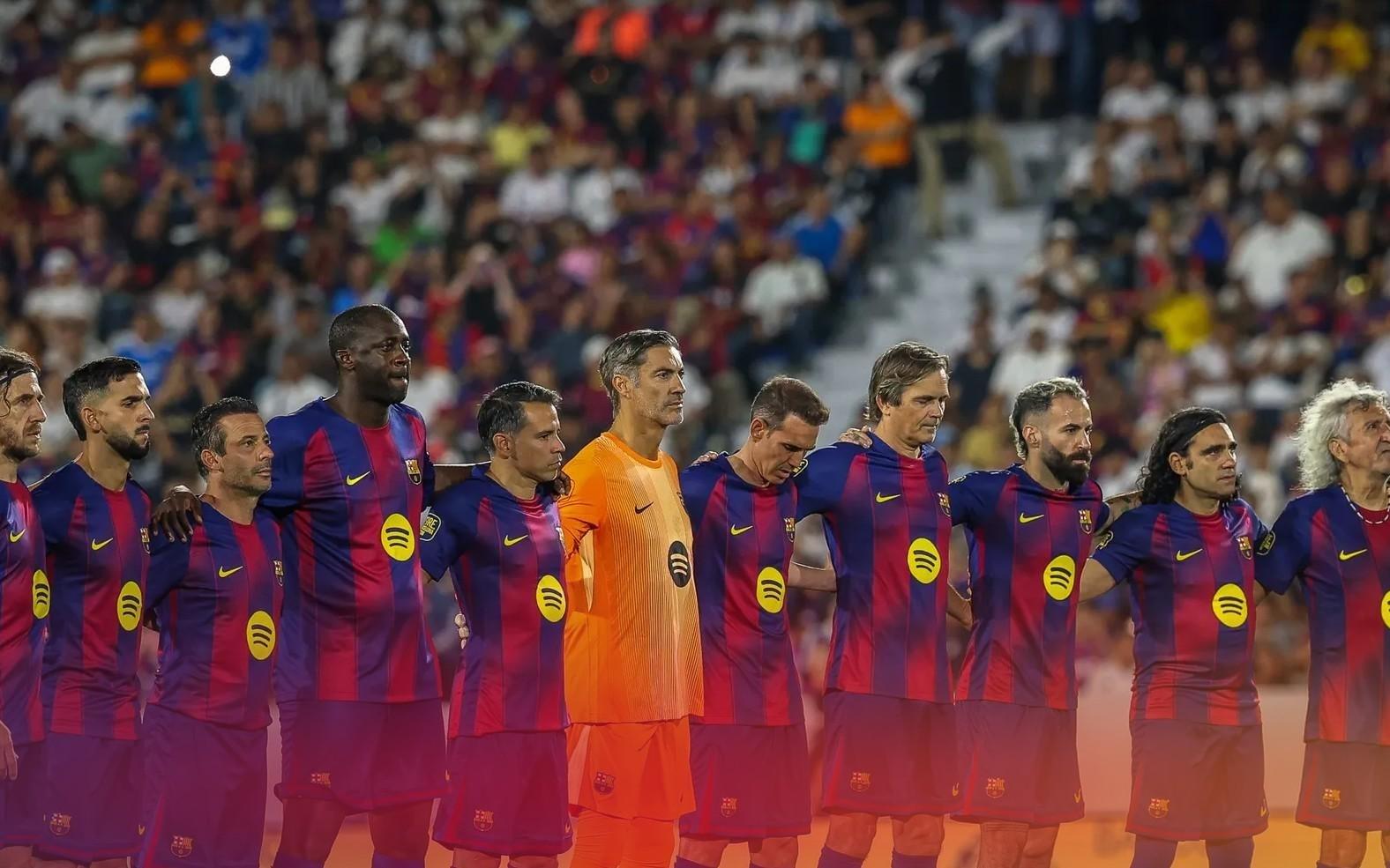 官方：巴萨传奇队将在1月前往墨西哥，对阵莫雷利亚传奇队