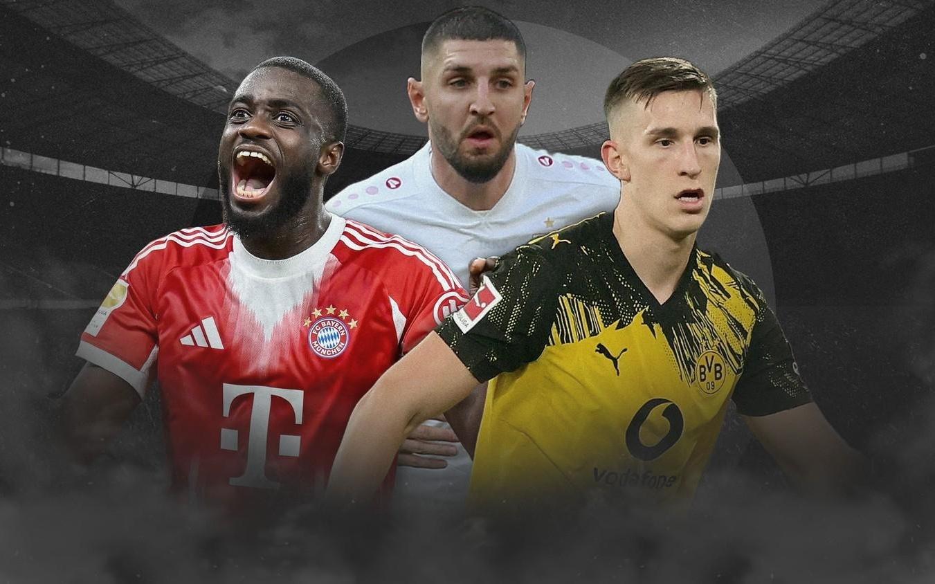 踢球者本期德甲中卫排名：无世界级，于帕、施洛特贝克洲际级