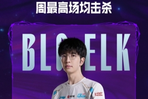 LPL第五周数据：Elk最高场均击杀6.88xiaoxu最高单杀数4