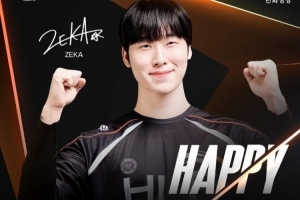HLE官媒发文庆祝Zeka生日：今天是金建佑选手的生日