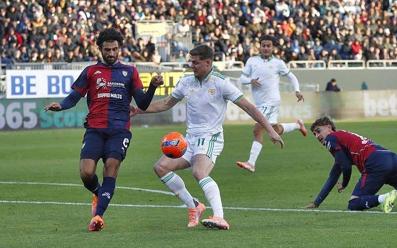 卡利亚里10罗马加埃塔诺建功