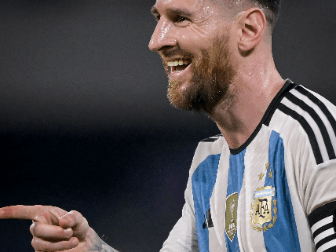 梅西3射1传阿根廷热身70库拉索3天后重返世界第1