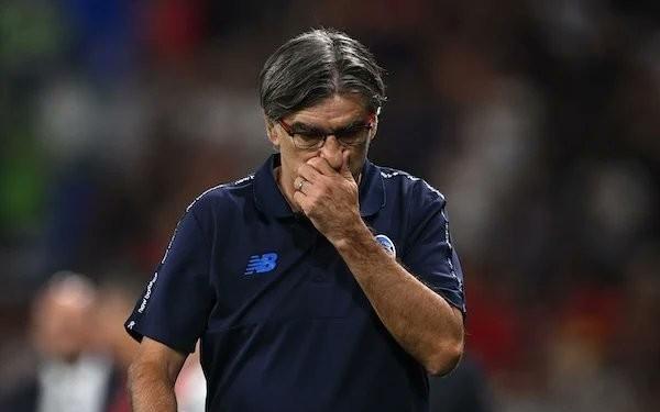 官方：亚特兰大解雇主帅尤里奇本赛季带队意甲前11轮仅2胜