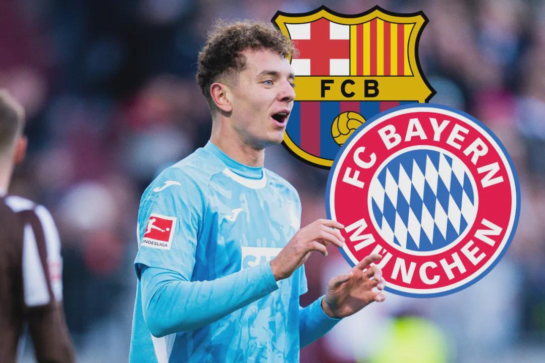 德天空：拜仁加入巴萨对德甲神锋争夺！切尔西、米兰有意铃木彩艳