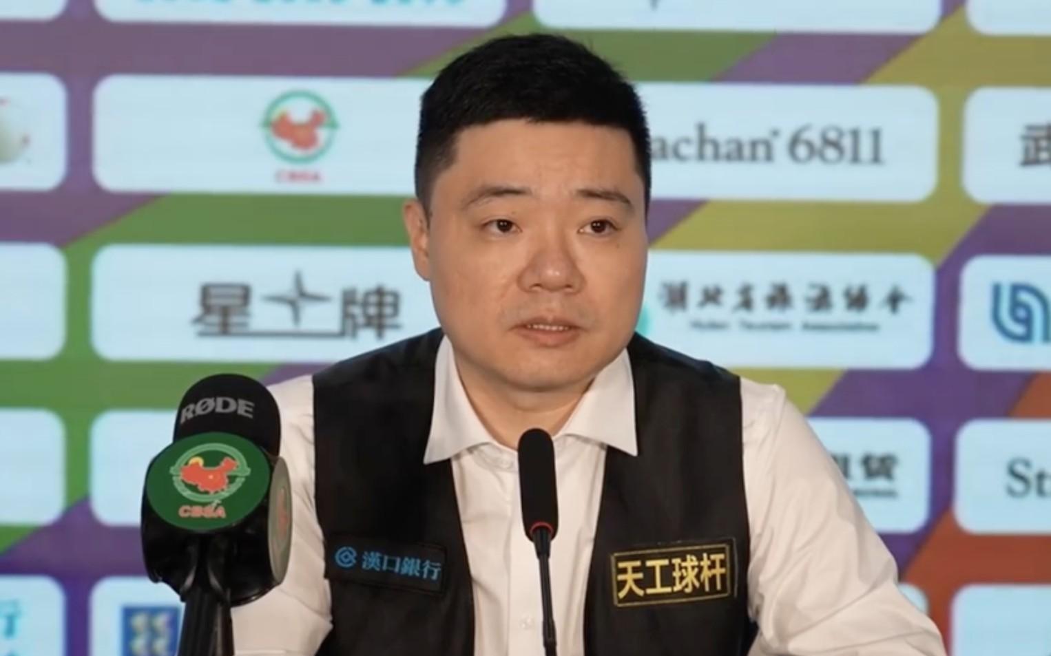 丁俊晖：要多给中国年轻球员点时间，未来定会出现很多世界冠军