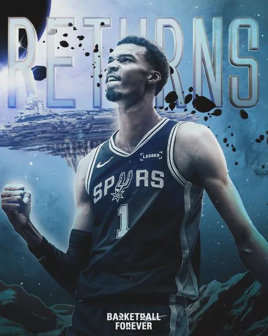 重磅宣布！你好，文班亚马！大战NBA唯一超级球队